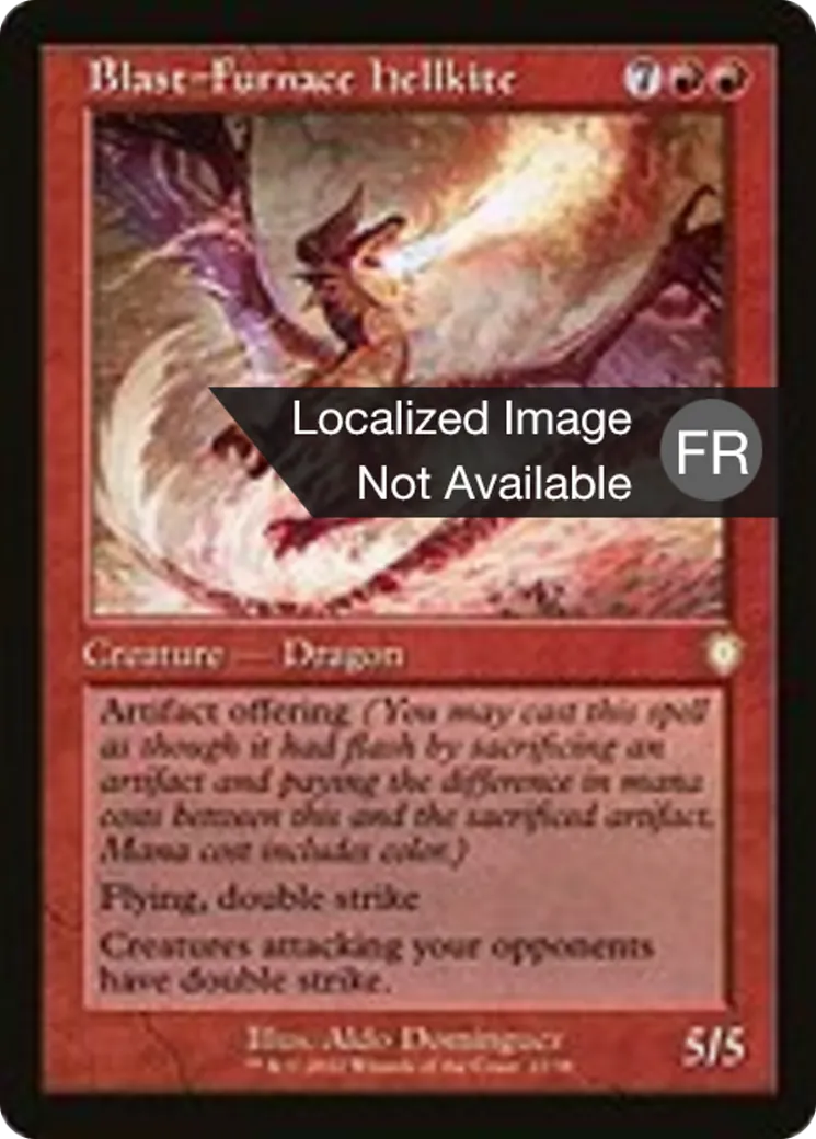 Escouflenfer du fourneau — The Brothers' War Commander — Magic: The Gathering