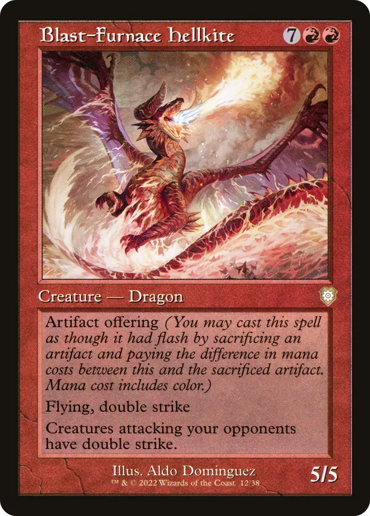 Blast-Furnace Hellkite — The Brothers' War Commander — Magic: The Gathering
