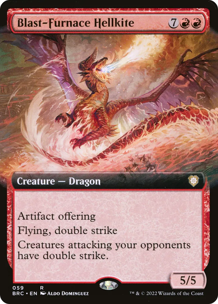 Escouflenfer du fourneau — The Brothers' War Commander — Magic: The Gathering