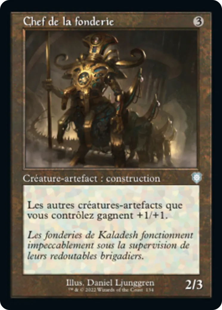 Chef de la fonderie — The Brothers' War Commander — Magic: The Gathering