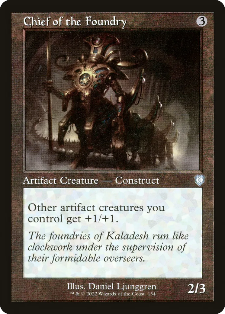 Chief of the Foundry — The Brothers' War Commander — Magic: The Gathering