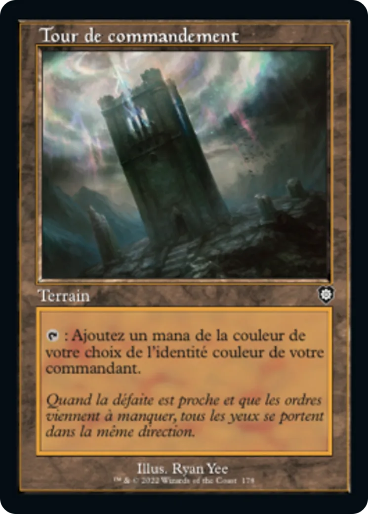 Tour de commandement — The Brothers' War Commander — Magic: The Gathering