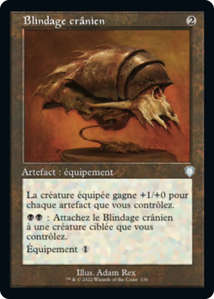 Blindage crânien — The Brothers' War Commander — Magic: The Gathering
