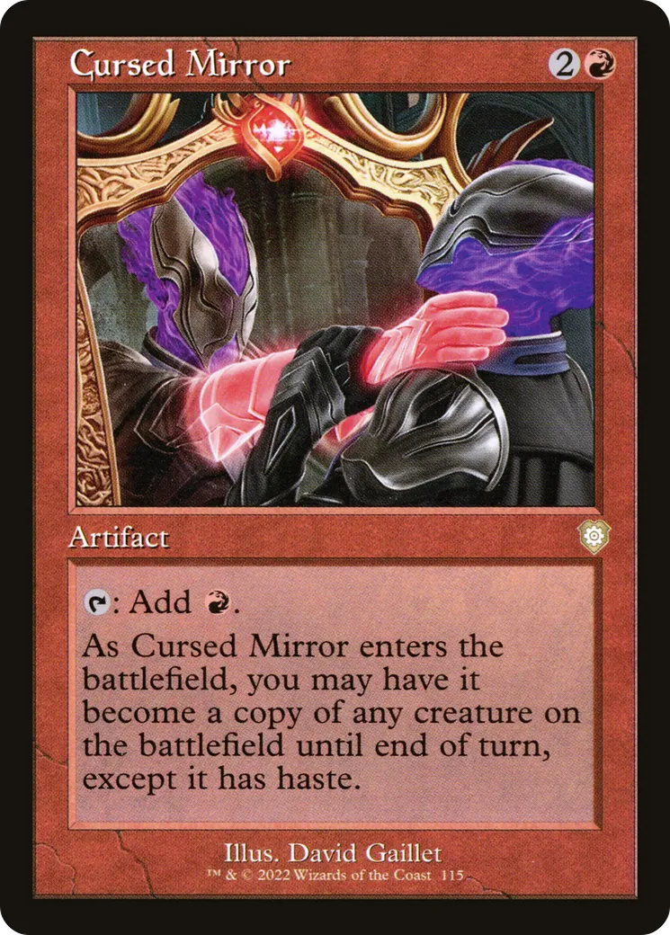 Cursed Mirror — The Brothers' War Commander — Magic: The Gathering