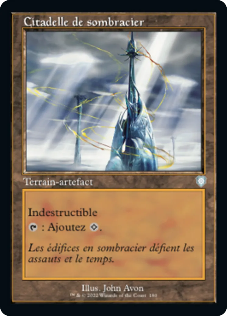 Citadelle de sombracier — The Brothers' War Commander — Magic: The Gathering