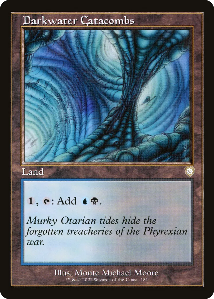 Darkwater Catacombs — The Brothers' War Commander — Magic: The Gathering