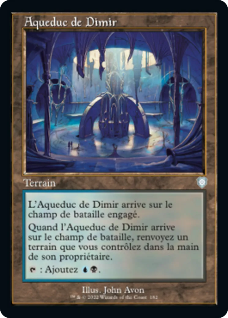 Aqueduc de Dimir — The Brothers' War Commander — Magic: The Gathering