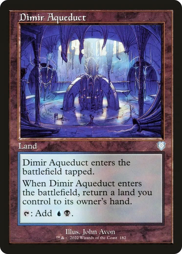 Dimir Aqueduct — The Brothers' War Commander — Magic: The Gathering