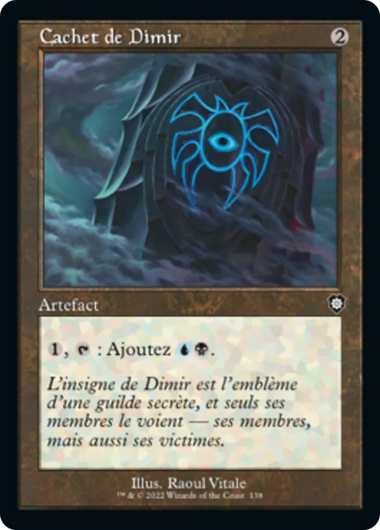 Cachet de Dimir — The Brothers' War Commander — Magic: The Gathering