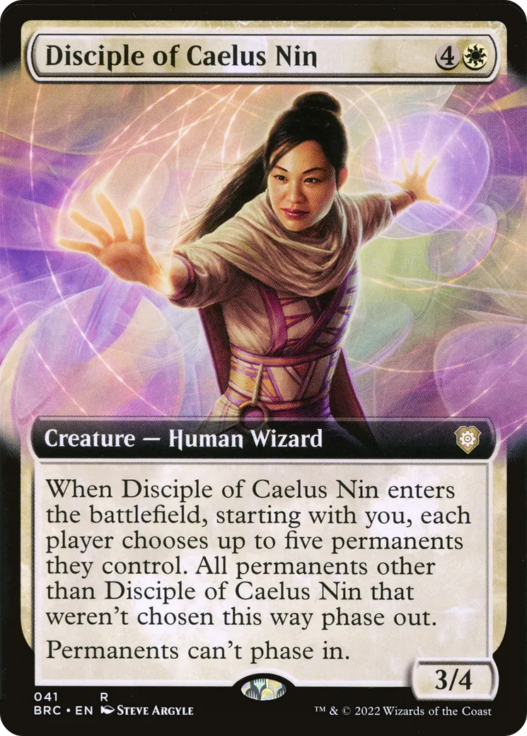 Disciple of Caelus Nin — The Brothers' War Commander — Magic: The Gathering