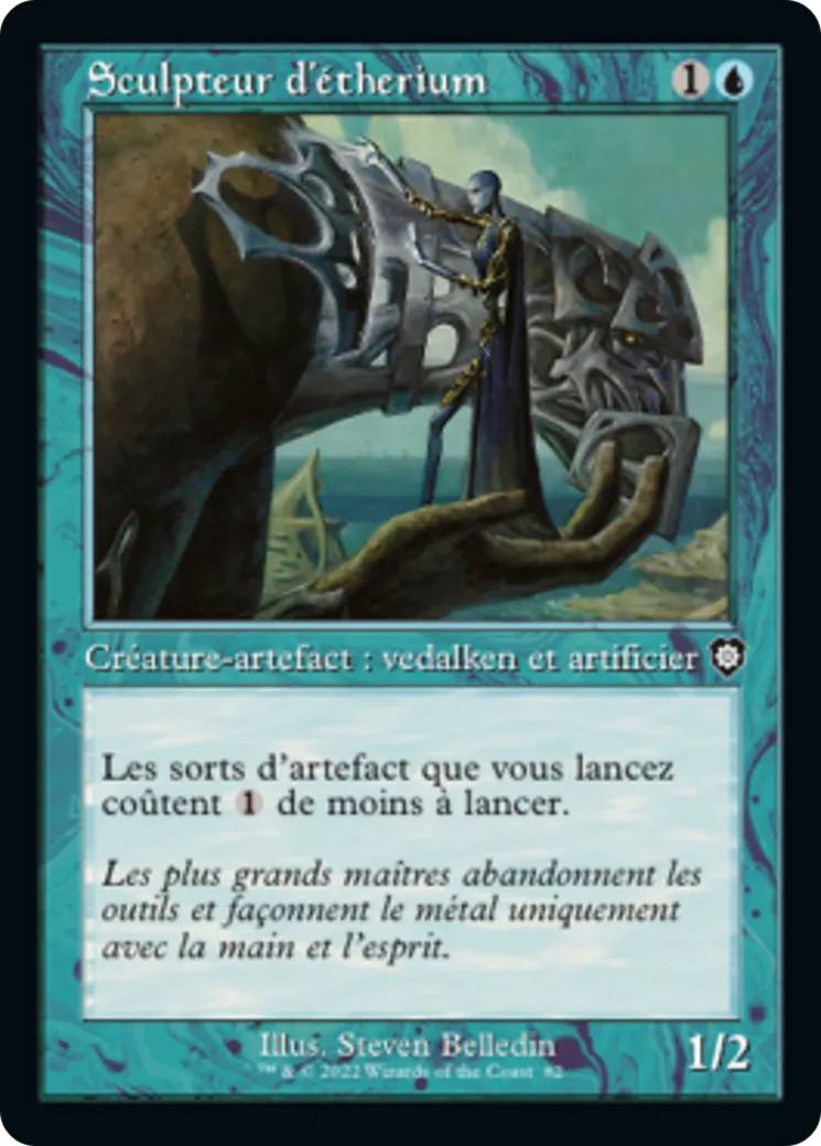 Sculpteur d'étherium — The Brothers' War Commander — Magic: The Gathering