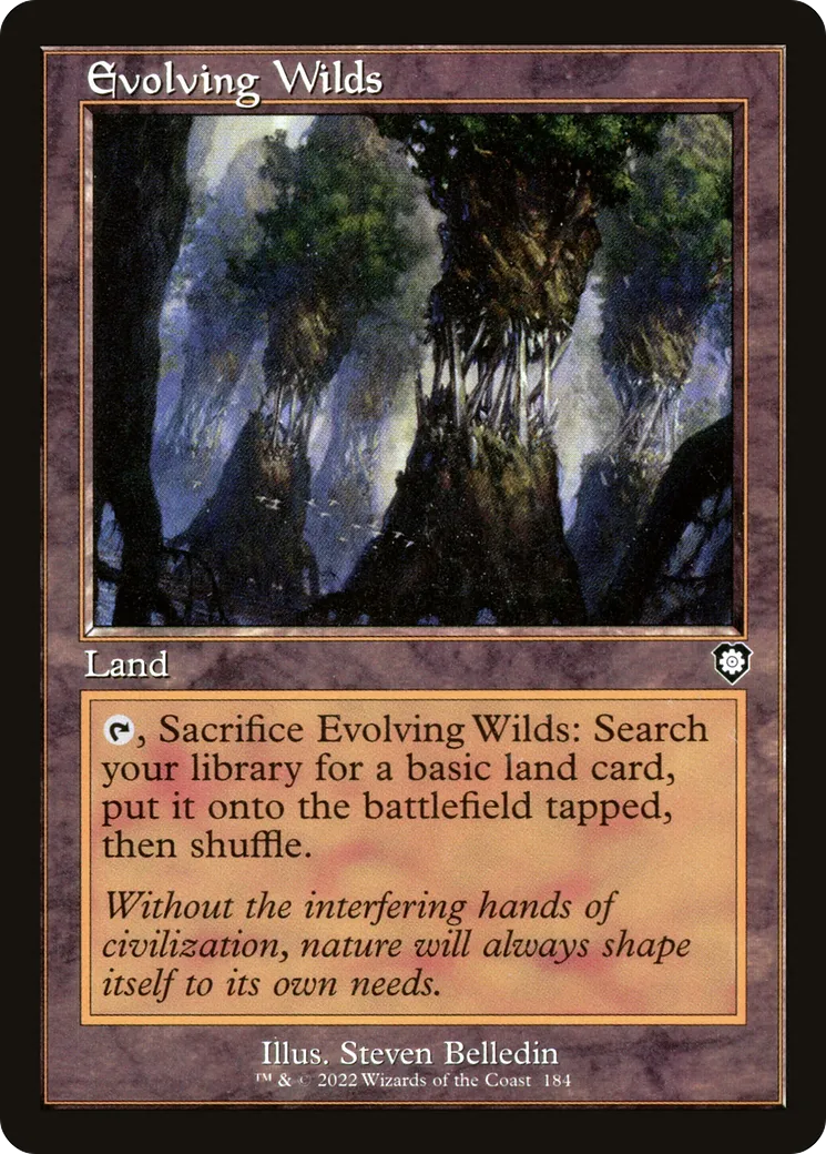Evolving Wilds — The Brothers' War Commander — Magic: The Gathering