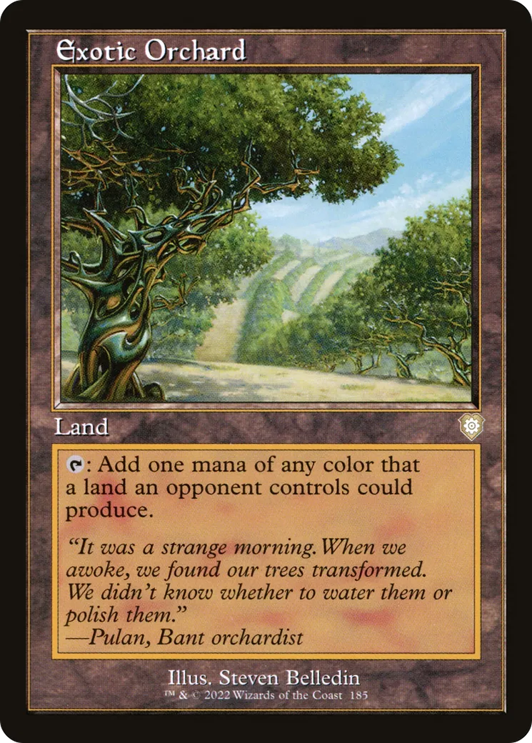 Exotic Orchard — The Brothers' War Commander — Magic: The Gathering