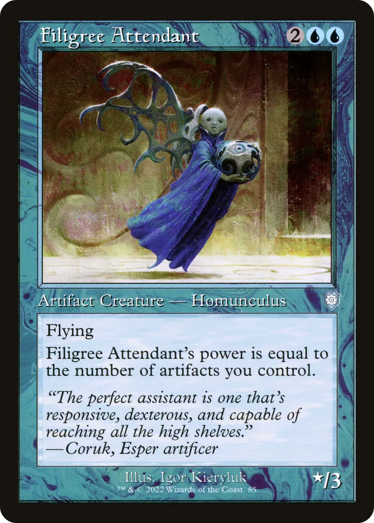 Suivant de filigrane — The Brothers' War Commander — Magic: The Gathering