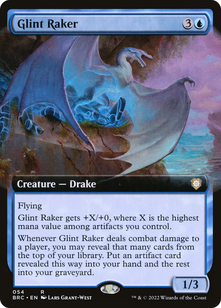 Glint Raker — The Brothers' War Commander — Magic: The Gathering