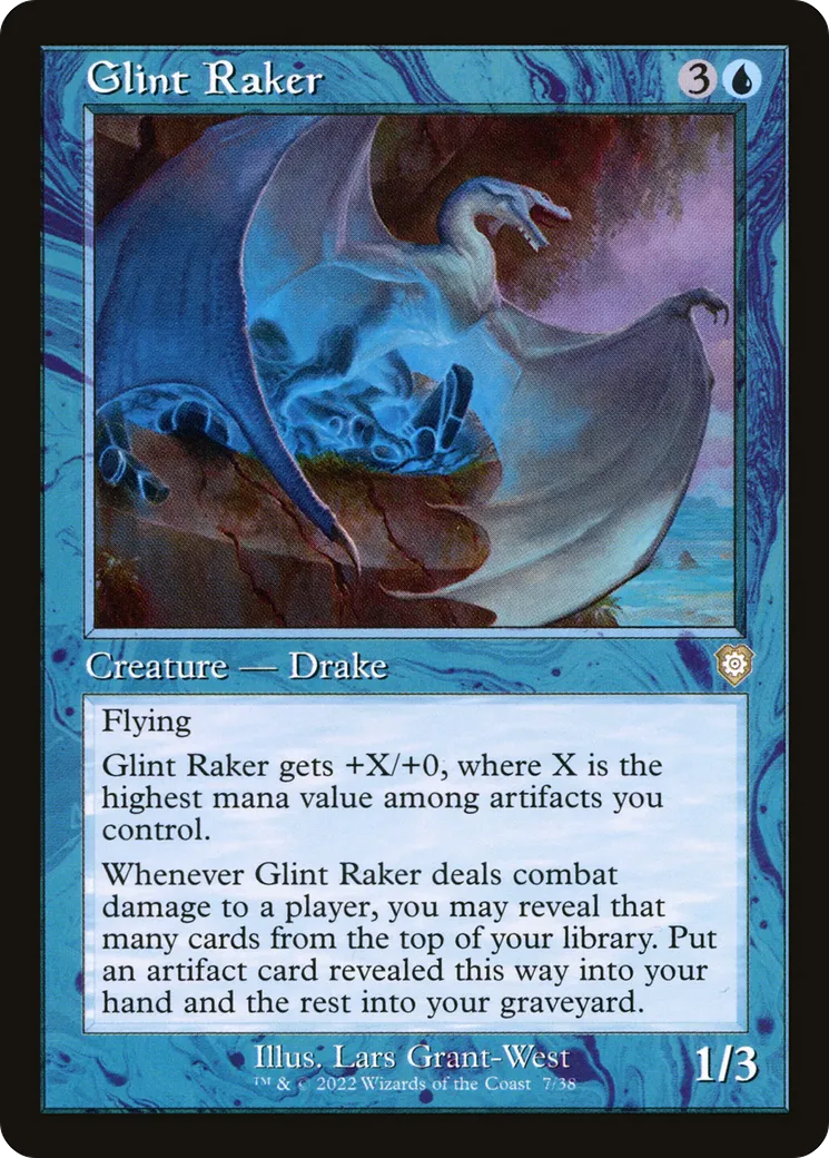 Glint Raker — The Brothers' War Commander — Magic: The Gathering
