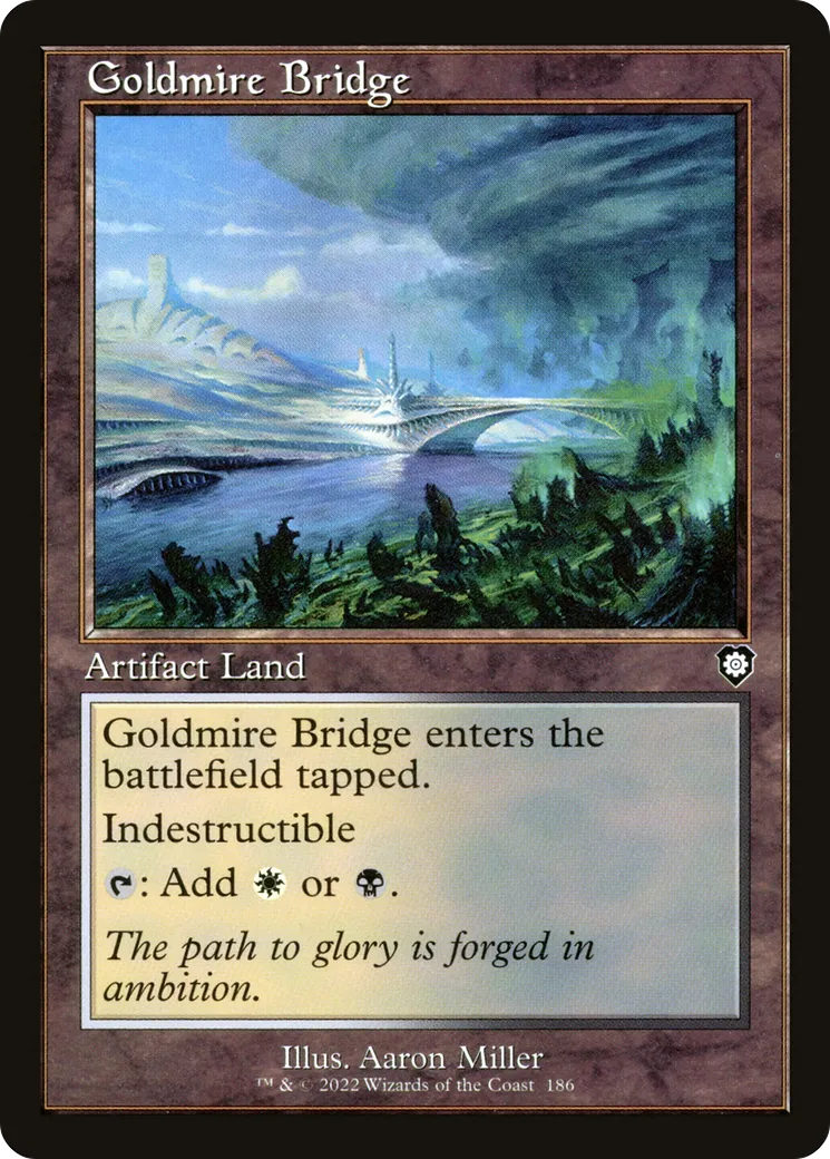 Goldmire Bridge — The Brothers' War Commander — Magic: The Gathering