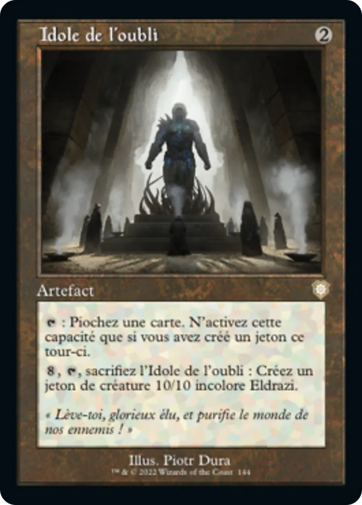 Idole de l'oubli — The Brothers' War Commander — Magic: The Gathering