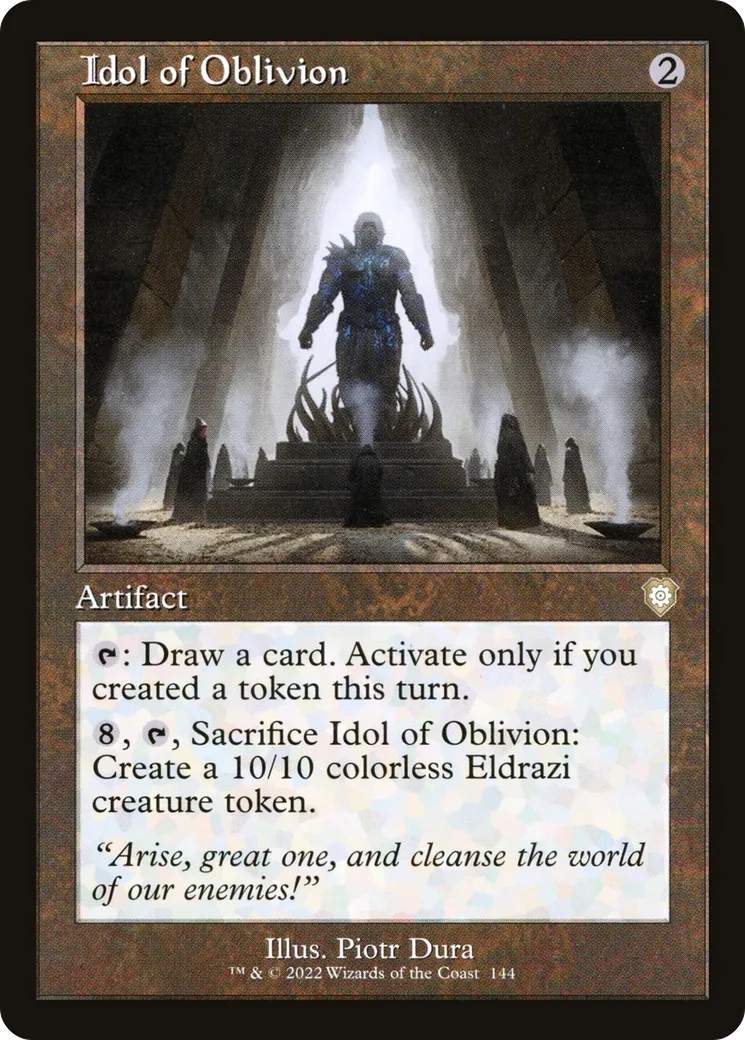 Idol of Oblivion — The Brothers' War Commander — Magic: The Gathering