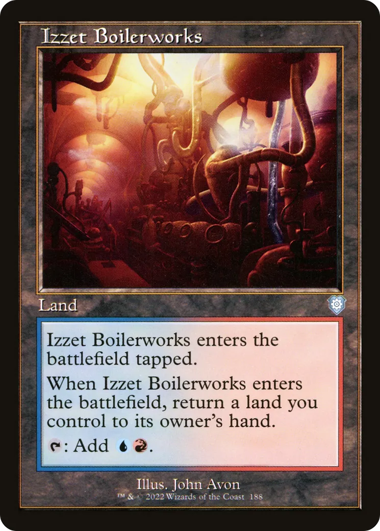 Izzet Boilerworks — The Brothers' War Commander — Magic: The Gathering