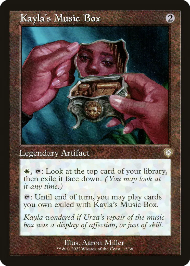 Kayla's Music Box — The Brothers' War Commander — Magic: The Gathering