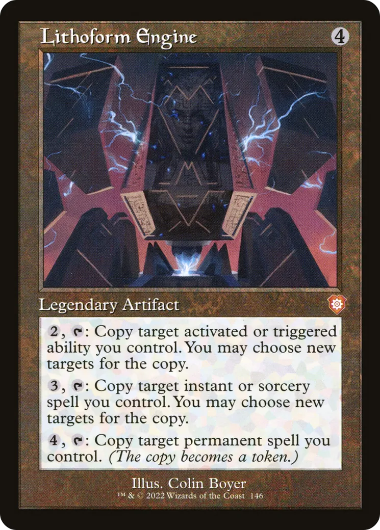 Lithoform Engine — The Brothers' War Commander — Magic: The Gathering