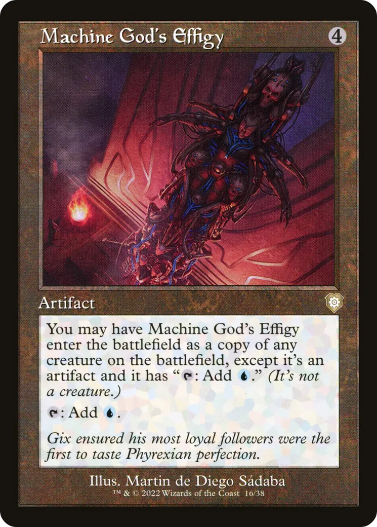 Machine God's Effigy — The Brothers' War Commander — Magic: The Gathering