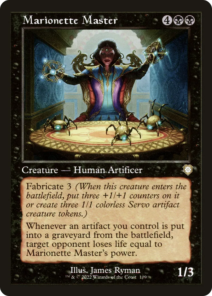 Marionette Master — The Brothers' War Commander — Magic: The Gathering