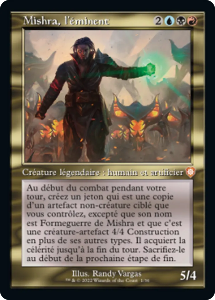Mishra, l'éminent — The Brothers' War Commander — Magic: The Gathering