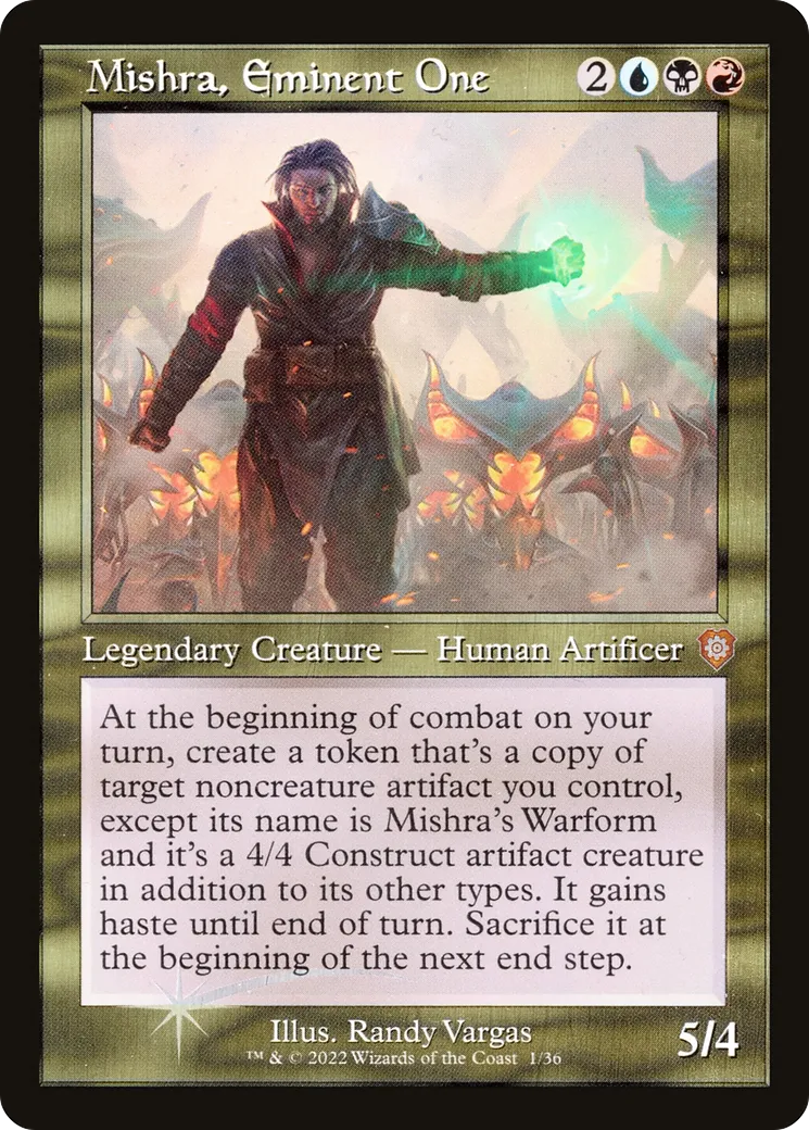 Mishra, Eminent One — The Brothers' War Commander — Magic: The Gathering