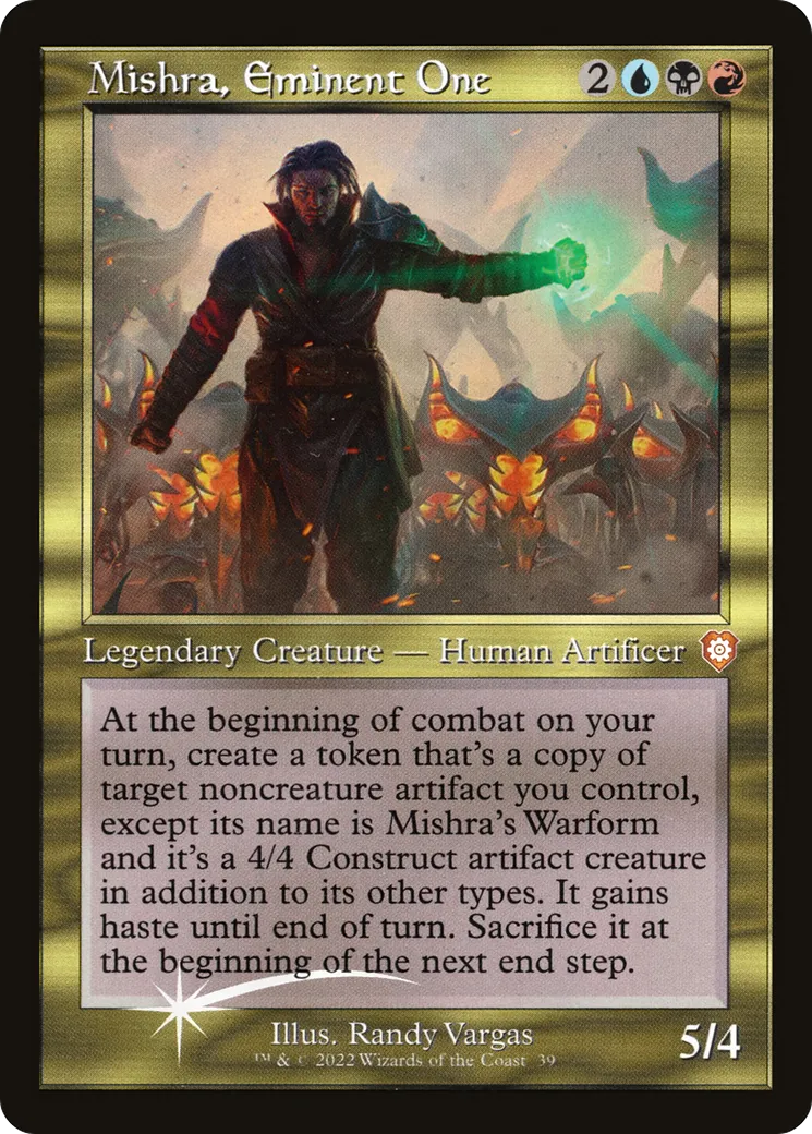 Mishra, Eminent One — The Brothers' War Commander — Magic: The Gathering
