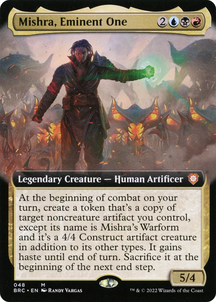 Mishra, Eminent One — The Brothers' War Commander — Magic: The Gathering