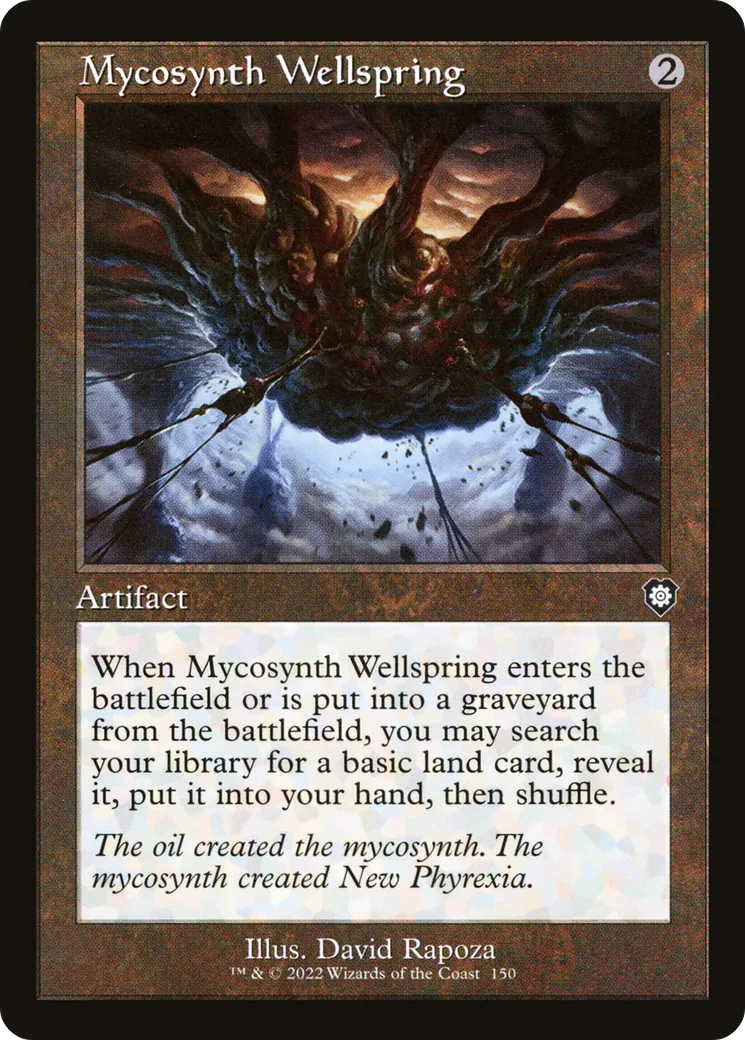 Mycosynth Wellspring — The Brothers' War Commander — Magic: The Gathering
