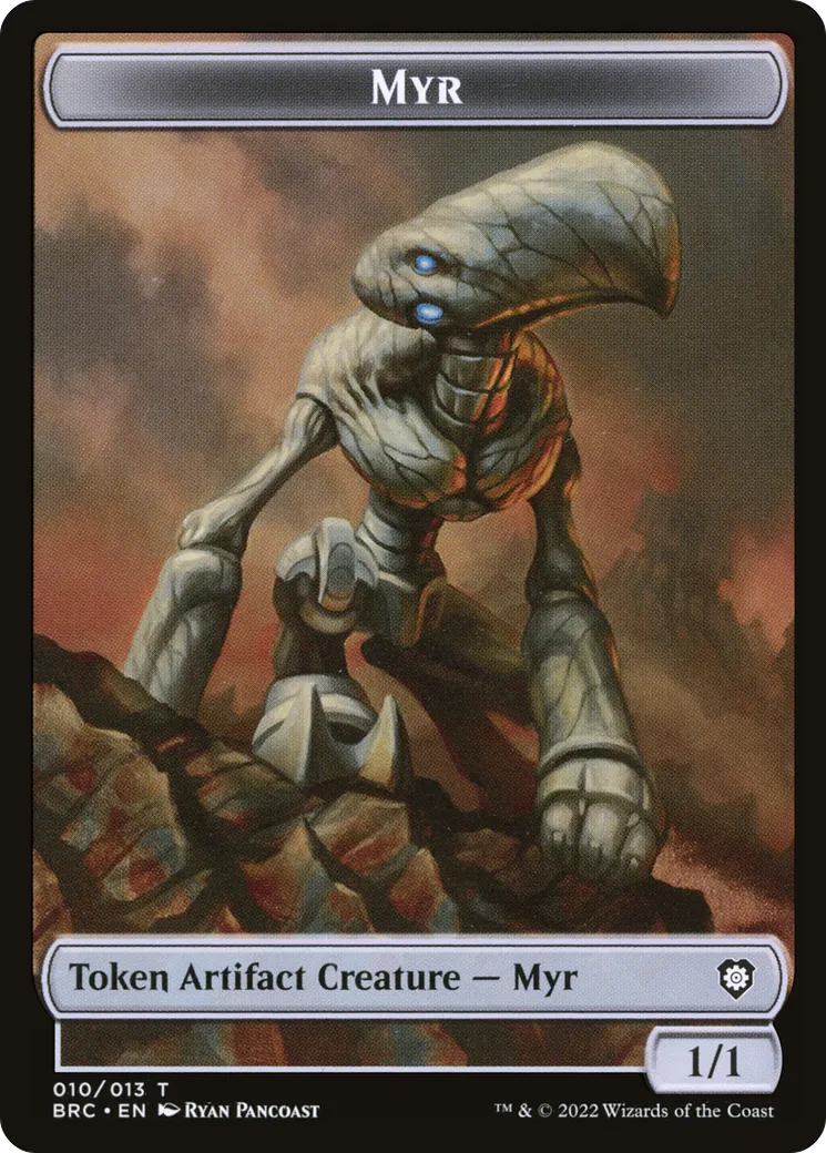 Myr — The Brothers' War Commander — Magic: The Gathering