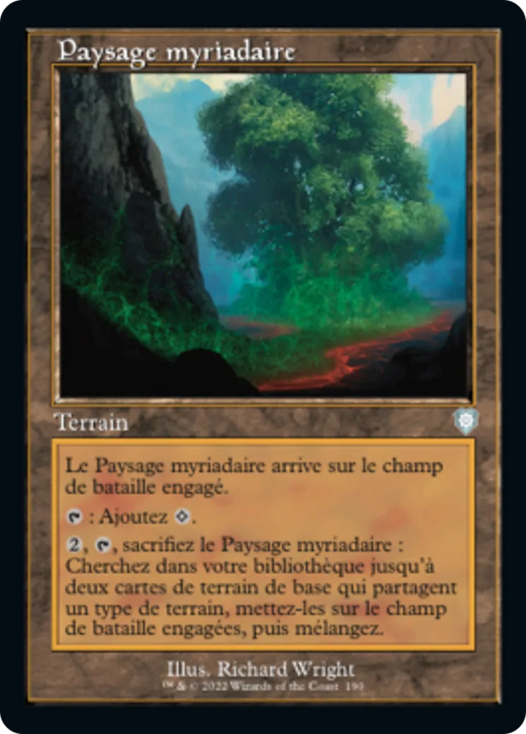 Paysage myriadaire — The Brothers' War Commander — Magic: The Gathering