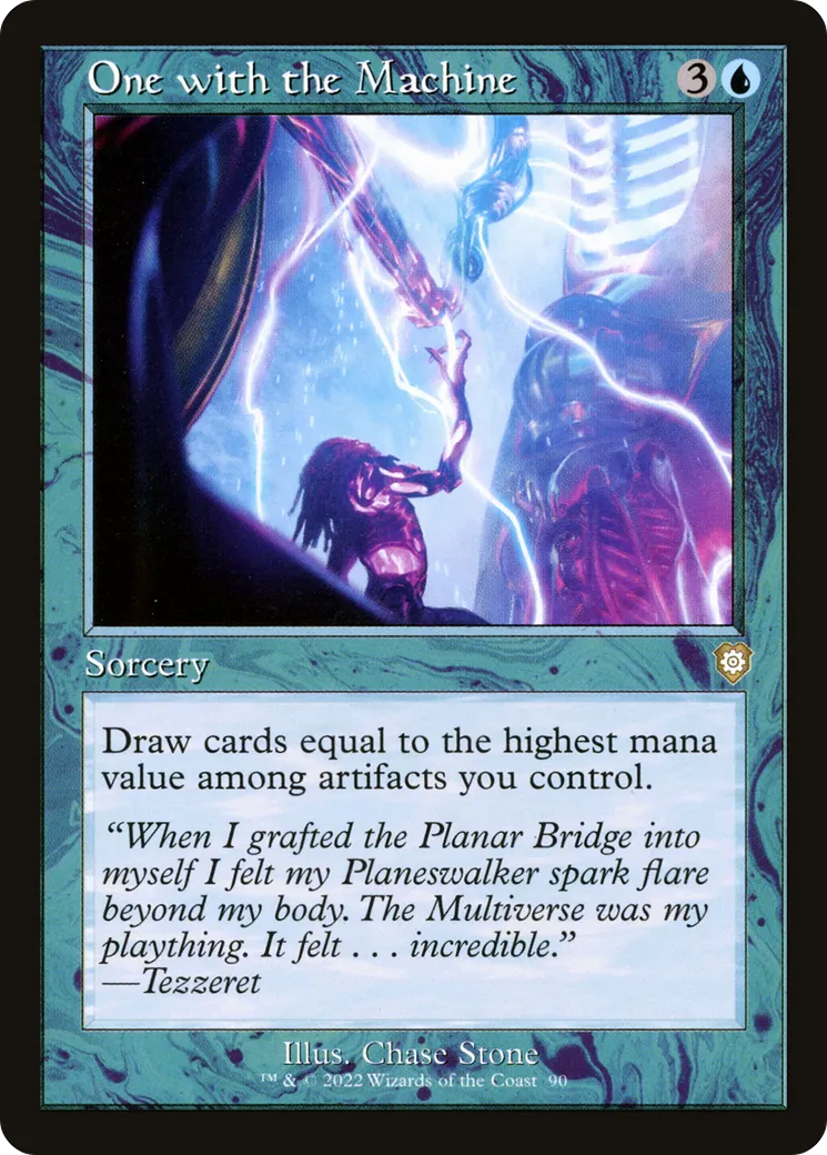 Fusion avec la machine — The Brothers' War Commander — Magic: The Gathering