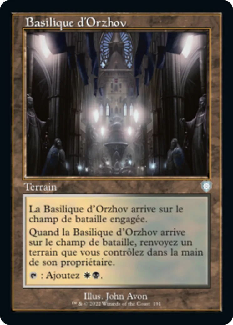 Basilique d'Orzhov — The Brothers' War Commander — Magic: The Gathering