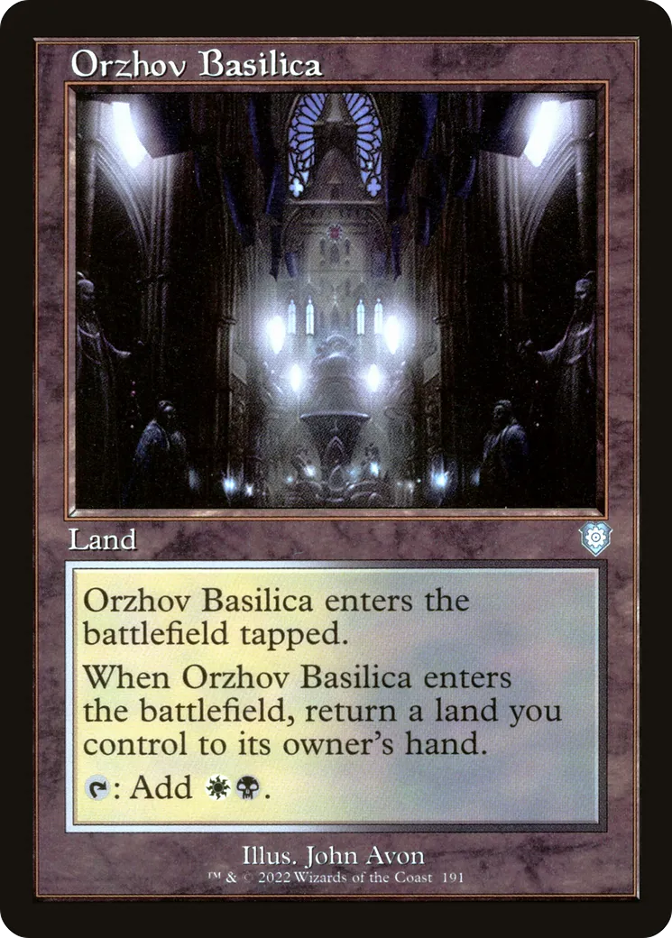 Basilique d'Orzhov — The Brothers' War Commander — Magic: The Gathering