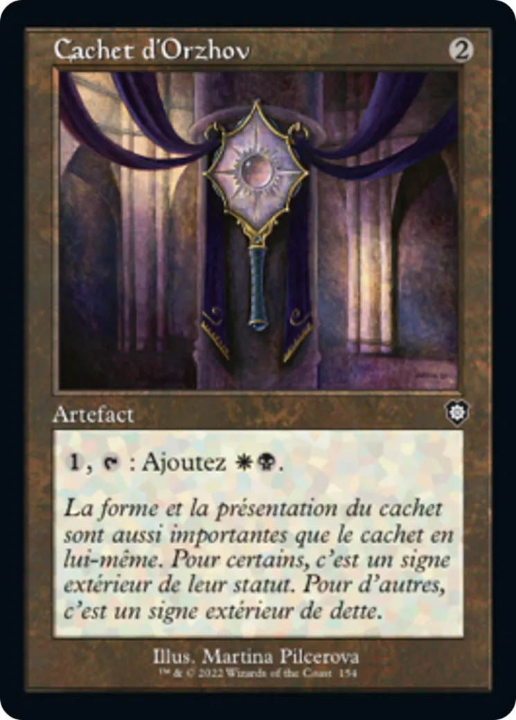 Cachet d'Orzhov — The Brothers' War Commander — Magic: The Gathering