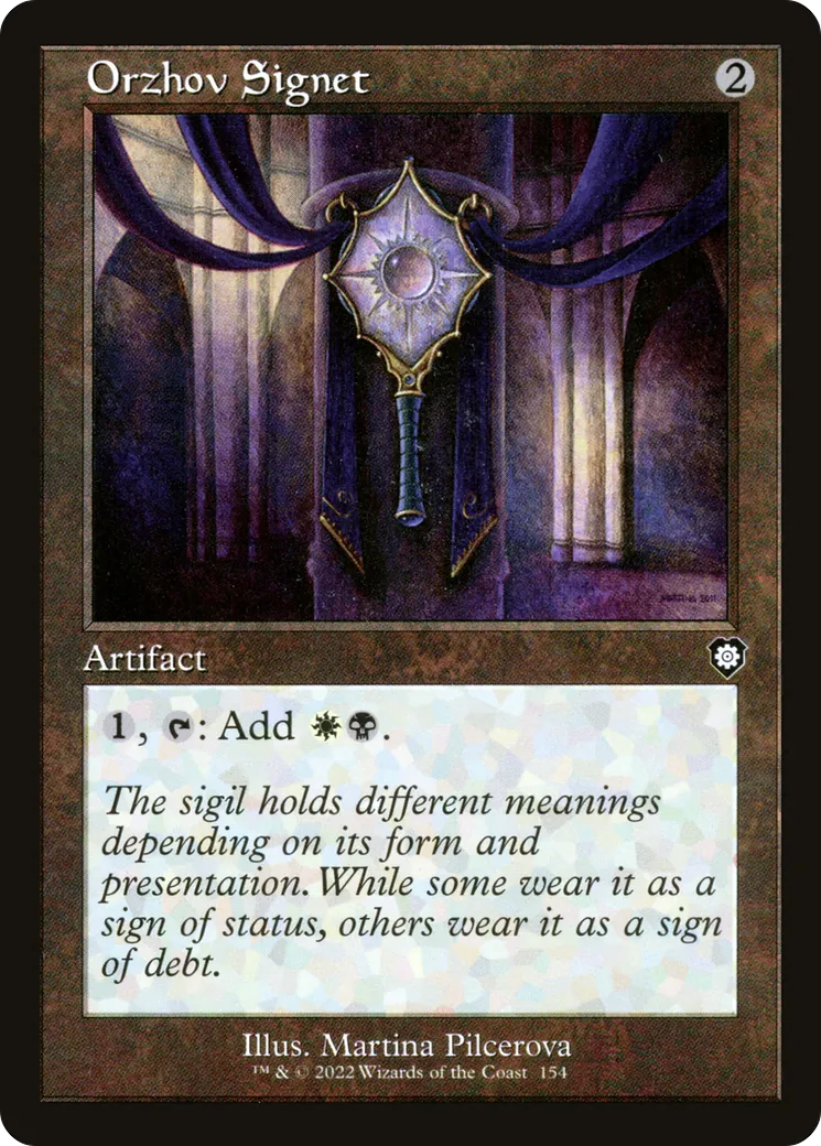 Cachet d'Orzhov — The Brothers' War Commander — Magic: The Gathering