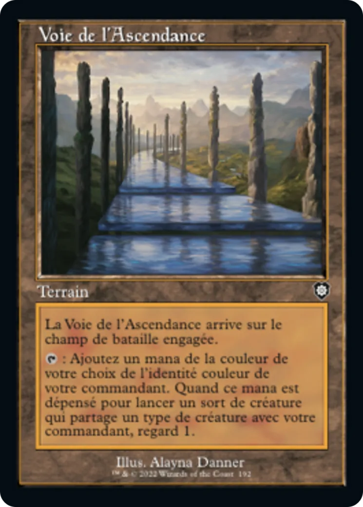 Voie de l'Ascendance — The Brothers' War Commander — Magic: The Gathering