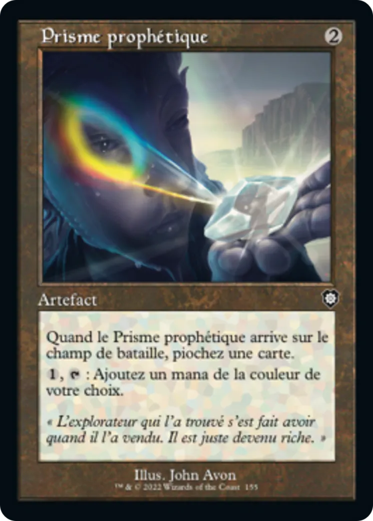 Prisme prophétique — The Brothers' War Commander — Magic: The Gathering