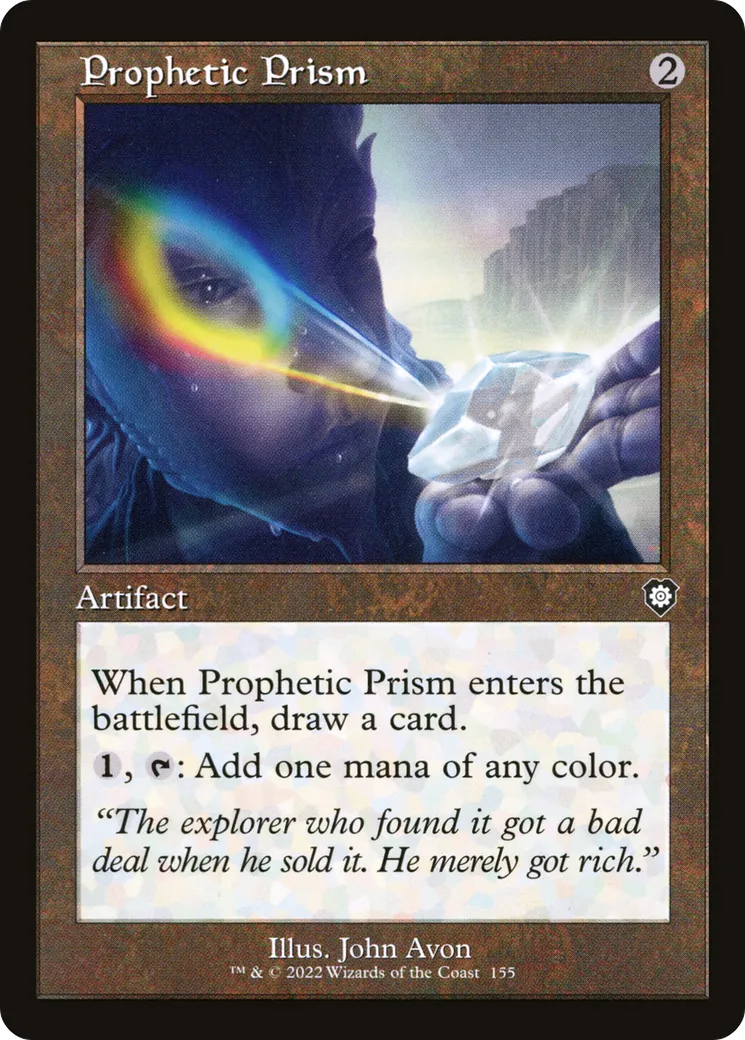 Prophetic Prism — The Brothers' War Commander — Magic: The Gathering