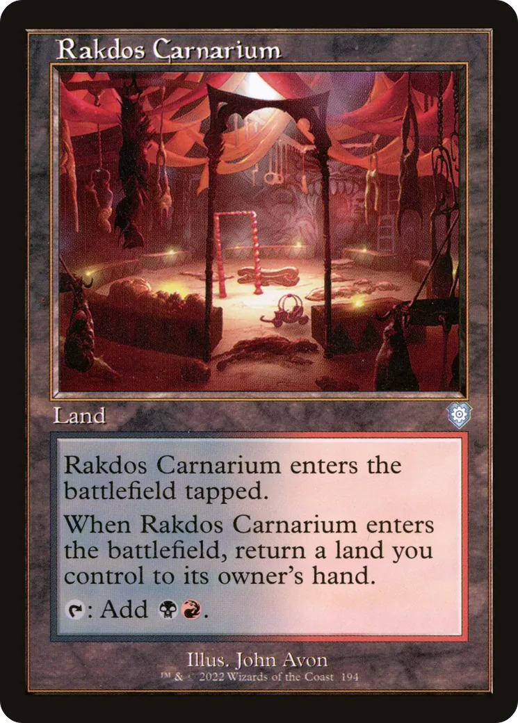 Rakdos Carnarium — The Brothers' War Commander — Magic: The Gathering