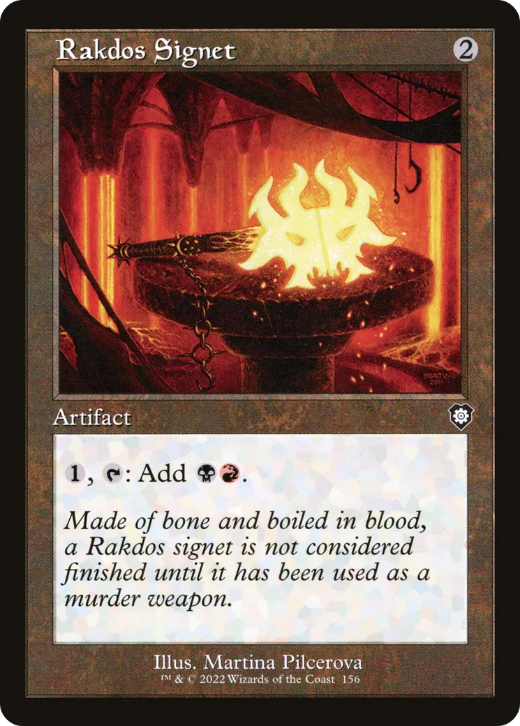 Rakdos Signet — The Brothers' War Commander — Magic: The Gathering