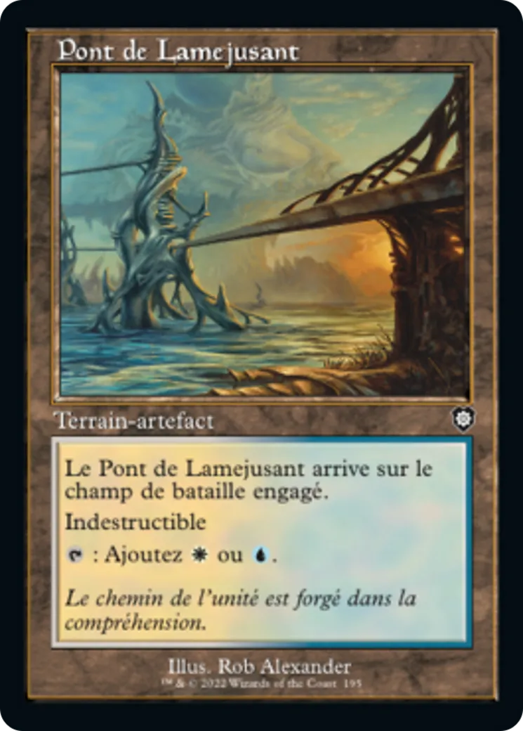 Pont de Lamejusant — The Brothers' War Commander — Magic: The Gathering