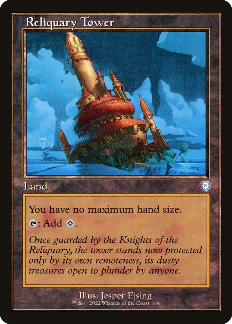 Reliquary Tower — The Brothers' War Commander — Magic: The Gathering