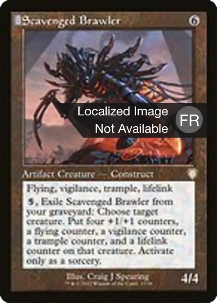 Bagarreur de récupération — The Brothers' War Commander — Magic: The Gathering