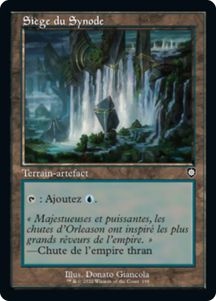 Siège du Synode — The Brothers' War Commander — Magic: The Gathering