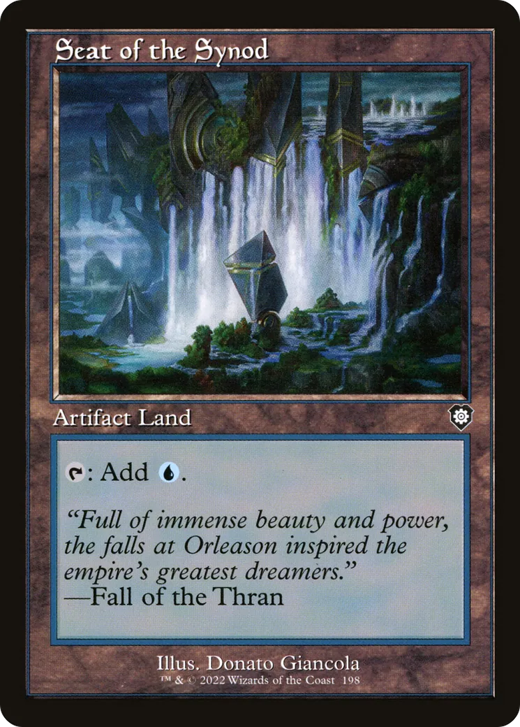 Seat of the Synod — The Brothers' War Commander — Magic: The Gathering